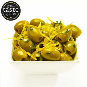 Limoncello Pitted Olives
