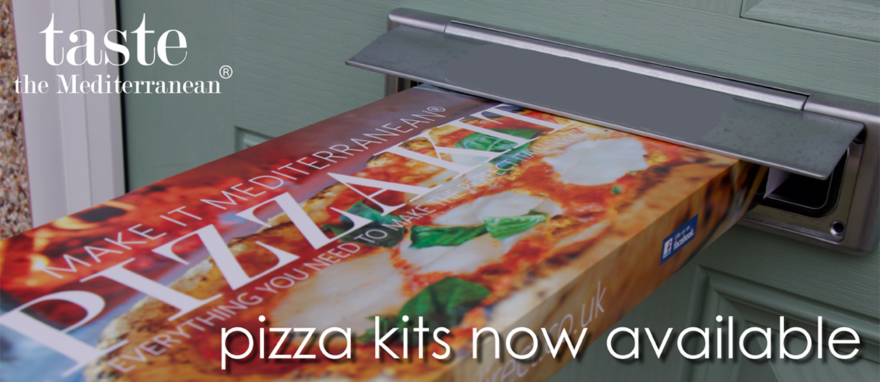 New Pizza Kit from Olives Direct, Taste the Mediterranean